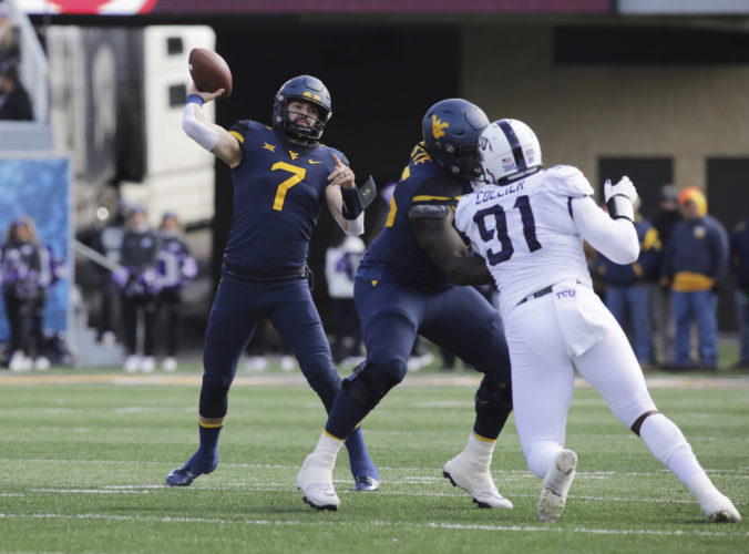 Grier Credits Offensive Line for His Success